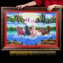 TRANH ĐÁ QUÝ MÃ ĐÁO THÀNH CÔNG (110*80CM) - TDQMD110M1