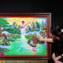 TRANH ĐÁ QUÝ THUẬN BUỒM XUÔI GIÓ (1M42 * 1M) - TDQTB05