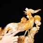 TƯỢNG PHƯỢNG HOÀNG NGỌC TỤ NHAM 39CM
