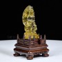 TƯỢNG QUAN ÂM BỒ TÁT THẠCH ANH VÀNG SIZE NHỎ