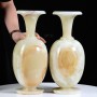 BÌNH HÚT LỘC - CẶP LỤC BÌNH NGỌC ONYX XANH 36,5CM
