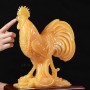 TƯỢNG GÀ TRỐNG BẰNG ĐÁ NGỌC HOÀNG LONG 39CM