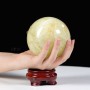 QUẢ CẦU THẠCH ANH VÀNG 1A 1,63KG - 10,6CM
