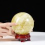 QUẢ CẦU THẠCH ANH VÀNG 1A 1,87KG - 11CM