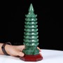 THÁP VĂN XƯƠNG THẠCH ANH XANH 1KG - 22CM
