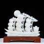 THUYỀN BUỒM - THUẬN BUỒM XUÔI GIÓ BẠCH NGỌC 30CM (MẪU 2)