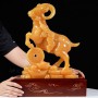TƯỢNG DÊ BẰNG ĐÁ NGỌC HOÀNG LONG 43CM
