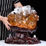 TÁC PHẨM RỒNG PHONG THỦY THẠCH ANH TRẮNG ƯU LINH 10,1KG (NGUYÊN ĐÁ)- TUONG1111