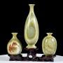 BỘ 3 BÌNH HÚT LỘC NGỌC ONYX XANH (MẪU 14)