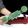 GẬY NHƯ Ý BẰNG THẠCH ANH XANH 35CM