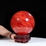 QUẢ CẦU ĐÁ OBSIDIAN ĐỎ 8,3KG - 19,2CM