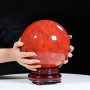 QUẢ CẦU ĐÁ OBSIDIAN ĐỎ 8,5KG - 19,4CM (1)