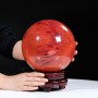 QUẢ CẦU ĐÁ OBSIDIAN ĐỎ 8,6KG - 19,4CM