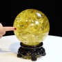 QUẢ CẦU THẠCH ANH VÀNG 4,02KG - 14,1CM