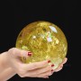 QUẢ CẦU THẠCH ANH VÀNG 5,07KG - 15CM