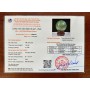 QUẢ CẦU THẠCH ANH XANH 4,86KG - 15,2CM