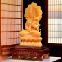 TÁC PHẨM QUAN ÂM NGỌC HOÀNG LONG 65CM