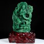 TÁC PHẨM QUAN ÂM THẠCH ANH XANH TỰ NHIÊN