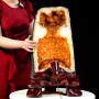 ĐỘNG THẠCH ANH VÀNG 37,9KG (NGUYÊN ĐÁ) - 62CM