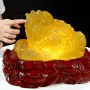 THIỀM THỪ THẠCH ANH VÀNG 8,6KG (NGUYÊN ĐÁ)