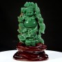 TƯỢNG DI LẶC THẠCH ANH XANH 36CM
