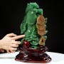 TƯỢNG DI LẶC THẠCH ANH XANH 36CM