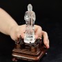 TƯỢNG PHẬT THÍCH CA MÂU NI THẠCH ANH TRẮNG (SIZE NHỎ)