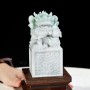 ẤN RỒNG NGỌC PHỈ THÚY TỰ NHIÊN 1KG - 13CM