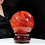 QUẢ CẦU ĐÁ OBSIDIAN ĐỎ 11,4KG - 21,4CM (CD196)