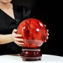 QUẢ CẦU ĐÁ OBSIDIAN ĐỎ 11,6KG - 21,4CM - CD680