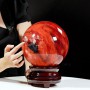 QUẢ CẦU ĐÁ OBSIDIAN ĐỎ 11,6KG - 21,4CM - CD680