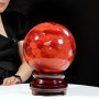 QUẢ CẦU ĐÁ OBSIDIAN ĐỎ 11,7KG - 21,6CM (CD682)