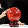 QUẢ CẦU ĐÁ OBSIDIAN ĐỎ 12,2KG - 21,8CM (D2A080501)