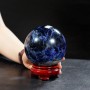 QUẢ CẦU SODALITE XANH BIỂN 1,67KG - 11CM