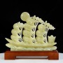 THUYỀN BUỒM - THUẬN BUỒM XUÔI GIÓ NGỌC ONYX XANH 30CM (1)