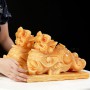 CẶP TỲ HƯU NGỌC HOÀNG LONG TỰ NHIÊN 30CM
