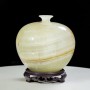 BÌNH HÚT LỘC NGỌC ONYX TỰ NHIÊN 20,2 * 19CM (BINH1091 - MẪU 1)