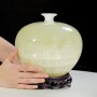 BÌNH HÚT LỘC NGỌC ONYX TỰ NHIÊN 20,4 * 19CM (BINH1091 - MẪU 2)
