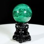 QUẢ CẦU ĐÁ KHỔNG TƯỚC MALACHITE 1,72KG - 9,62CM
