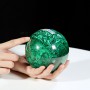 QUẢ CẦU ĐÁ KHỔNG TƯỚC MALACHITE (ĐÁ LÔNG CÔNG) 2,96KG - 11,5CM