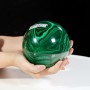 QUẢ CẦU ĐÁ KHỔNG TƯỚC MALACHITE (ĐÁ LÔNG CÔNG) 3,75KG - 12,5CM