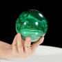 QUẢ CẦU ĐÁ LÔNG CÔNG MALACHITE 1,54KG - 9,5CM