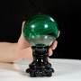 QUẢ CẦU ĐÁ LÔNG CÔNG MALACHITE 1,73KG - 9,6CM