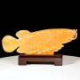 TƯỢNG CÁ RỒNG ĐÁ NGỌC HOÀNG LONG 40CM