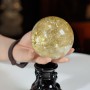 QUẢ CẦU THẠCH ANH VÀNG 0,94KG - 8,8CM