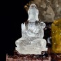 TƯỢNG QUAN ÂM BỒ TÁT THẠCH ANH TRẮNG VIP 7,8KG (NGUYÊN ĐÁ) TƯỢNG QUAN ÂM BỒ TÁT THẠCH ANH TRẮNG VIP 7,8KG (NGUYÊN ĐÁ)