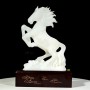 TƯỢNG NGỰA PHONG THỦY NGỌC ONYX TRẮNG 5,85KG (NGUA135)