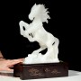 TƯỢNG NGỰA PHONG THỦY NGỌC ONYX TRẮNG 5,85KG (NGUA135)