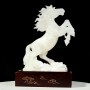 TƯỢNG NGỰA PHONG THỦY NGỌC ONYX TRẮNG 7,83KG (NGUA136)