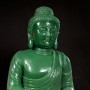 TƯỢNG PHẬT THÍCH CA MÂU NI THẠCH ANH XANH 10,1KG